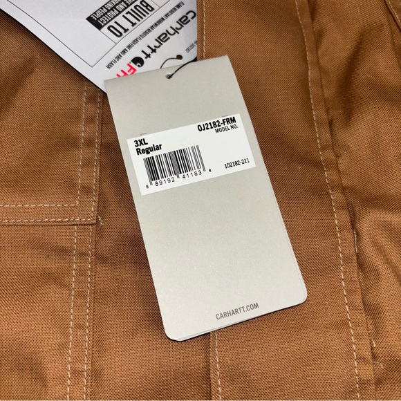 Carhartt Men's Full Swing Brown Jacket NWT - Picture 8 of 9
